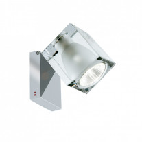 Fabbian Cubetto Adjustable Ceiling/Wall Light - Crystal