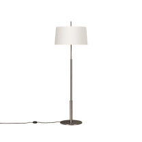 Santa & Cole Diana Mayor Floor Lamp Satin Nickel