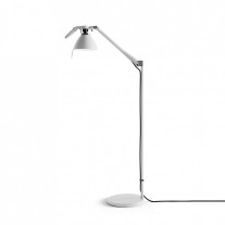 Luceplan Fortebraccio Floor Lamp in White