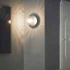 Nuura Liila 1 Medium Wall/Ceiling Light Light Silver/Optic Clear