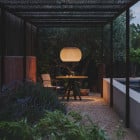 Vibia Closer Outdoor LED Pendant in Garden