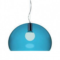 Kartell FL/Y Medium Pendant Petrol Blue