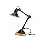 DCW éditions Lampe Gras Nº207 Table Lamp Black Shade