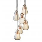 Nuura Anoli 6 Chandelier Gold