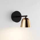 Parachilna Lighto A LED Wall Light Golden Glossy 