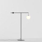 Luceplan Malamata Floor Lamp Matt Black