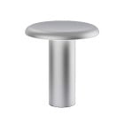 Artemide Takku LED Portable Table Lamp Anodized Grey