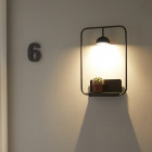 Estiluz Cupolina LED Wall Light Black