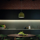 Bover Soft S/30 Pendant Olive Grey