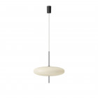Astep Model 2065 Pendant White Shade with White Cable On