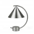 ferm LIVING Meridian Portable Lamp Brushed Steel