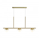 Nordlux Contina 3-Spot Pendant Light Brass