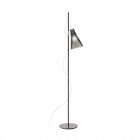 Kartell K-Lux Floor Lamp (Black - Grey)