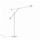 Artemide Ixa LED Floor Lamp - White/Grey