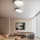 White KDLN Kate LED Ceiling Lights