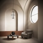KDLN Kooi LED Pendant in Living Area