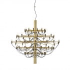 Flos 2097/75 Chandelier - Brass / Frosted