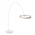 Occhio Mito Largo LED Floor Lamp with White Diffuser & Body