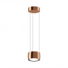 Occhio Sento Sospeso LED Pendant - Copper