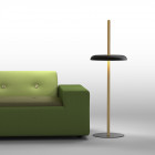 Pablo Nivel LED Floor Lamp by Sofa