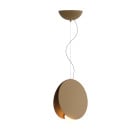 Fabbian Akoya LED Pendant - Small, Bronze