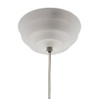 Tom Dixon Press Frosted Mini Sphere Pendant - ceiling rose