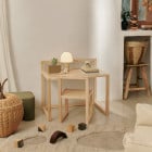 Ferm Living Frill Portable Lamp Cashmere on Table