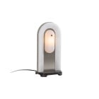 Bert Frank Vima Table Lamp Satin Nickel
