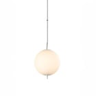 J.Adams & Co Nova Pendant Globe - Satin Nickel