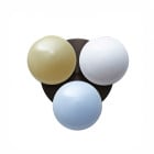 SkLO Dot 3x Wall/ Ceiling Light - White/ Oyster/ Light Beige/ Dark Oxidised