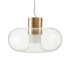 Fontana Arte Fontanella Suspension Large Satin Brass