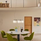 Aluminium Muuto Rime Chandelier