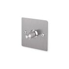 Buster and Punch 1G Modular Dimmer Switch - Steel Linear