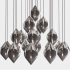 Tom Dixon Flare LED Pendant Light Cluster