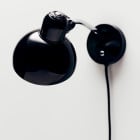 Fritz Hansen Kaiser Idell 6567 Wall Light Black on Wall
