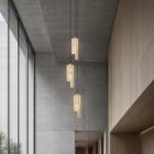 a-emotional light Núa Pendant Composition Multiples in Hallway