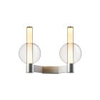 Marset Fragile A2 Wall Light Aluminium - Sphere