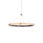 J. Adams & Co Strata Circular Pendant 900 Satin Nickel