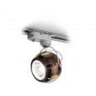 Fabbian Beluga Single Track Light - Copper