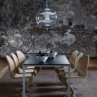 Verpan VP Globe Glass Pendant in Dining Room