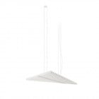 Vibia Rhythm Horizontal LED Suspension - Medium, White