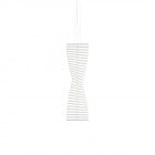 Vibia Rhythm Vertical LED Suspension - Medium, White