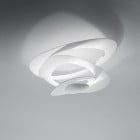Artemide Pirce LED Mini Ceiling Light White on Ceiling