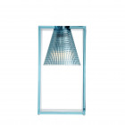 Kartell Light Air Table Lamp Sculptured Light Blue