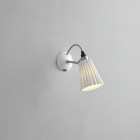 Original BTC Hector Pleat Wall Light Small On