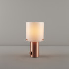 Original BTC Walter Table Lamp Size 1 Copper/Opal