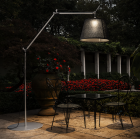 Artemide Tolomeo Paralume Outdoor Floor Lamp LED Black