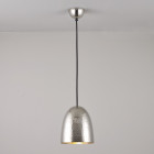 Original BTC Stanley Pendant Nickel Hammered Small