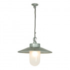 Original BTC Well Glass with Visor Galvanised Frosted