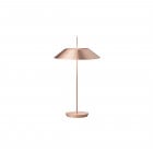 Vibia Mayfair LED Table Lamp Steel 5505 Copper